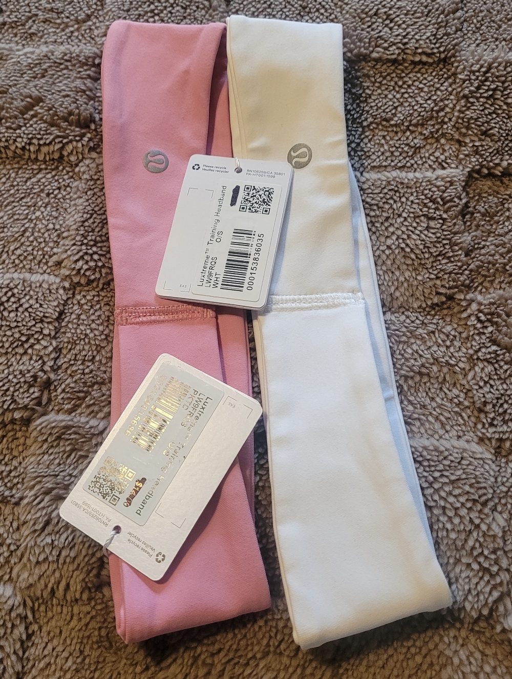 Lululemon Luxtreme Headband Pair NWT